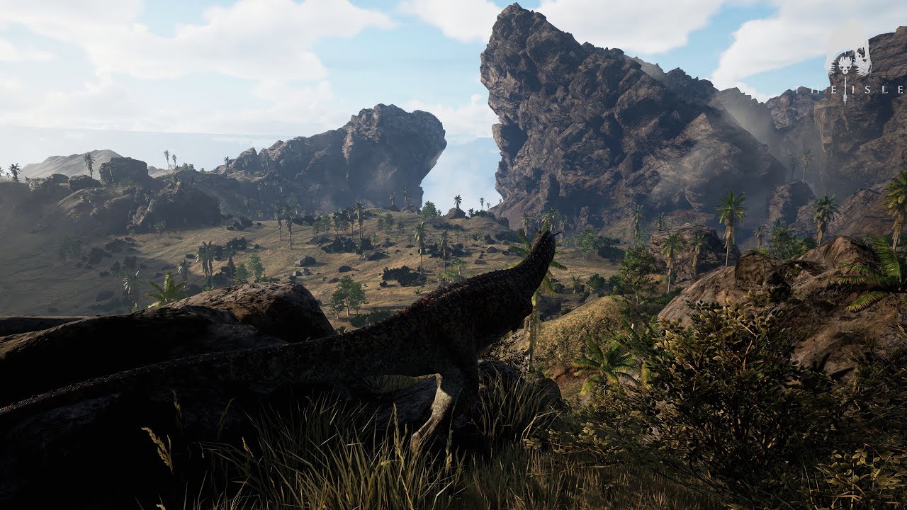 Ein Carnotaurus erkundet die neue Map Gateway